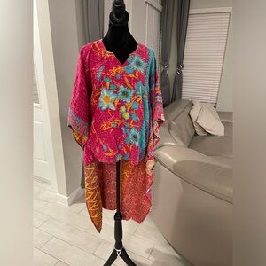 Jaded Gypsy kantha hi low tunic On The Go One size